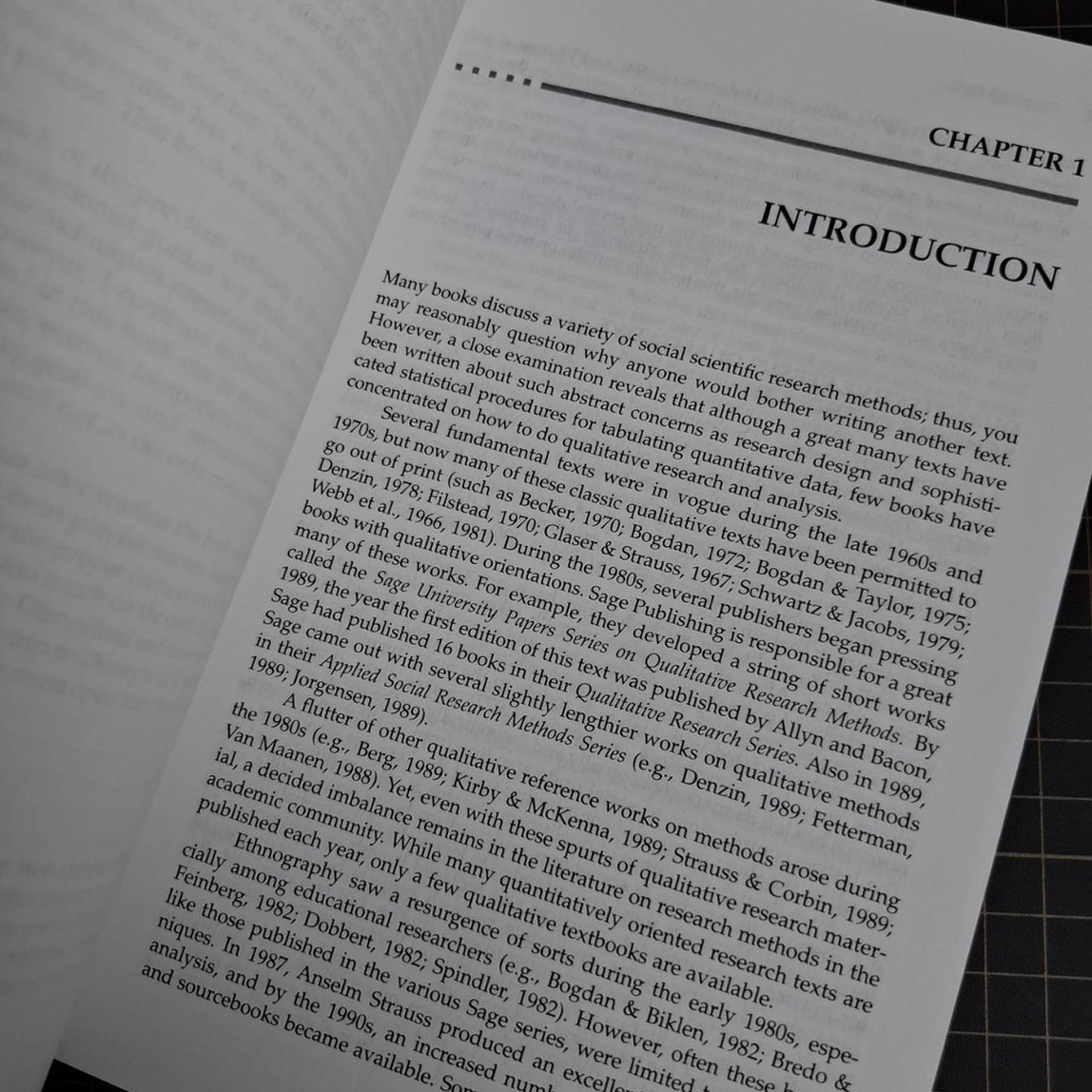 หนังสือ (eng) QUALITATIVE RESEARCH METHODS FOR THE SOCIAL SCIENCES ...