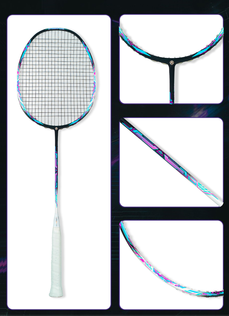 ALPSPORT 【Cyberpunk】5U G5 30LBS ไม้แบดมินตัน 100%ของแท้ คาร์บอนไฟเบอร์ ...
