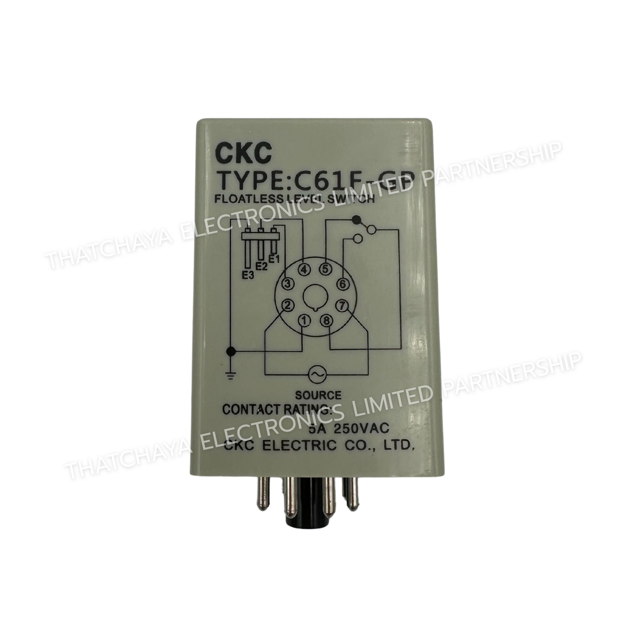 Floatless Level Switch (รีเลย์ควบคุมระดับน้ำ) ยี่ห้อ CKC รุ่น C61F-GP ...