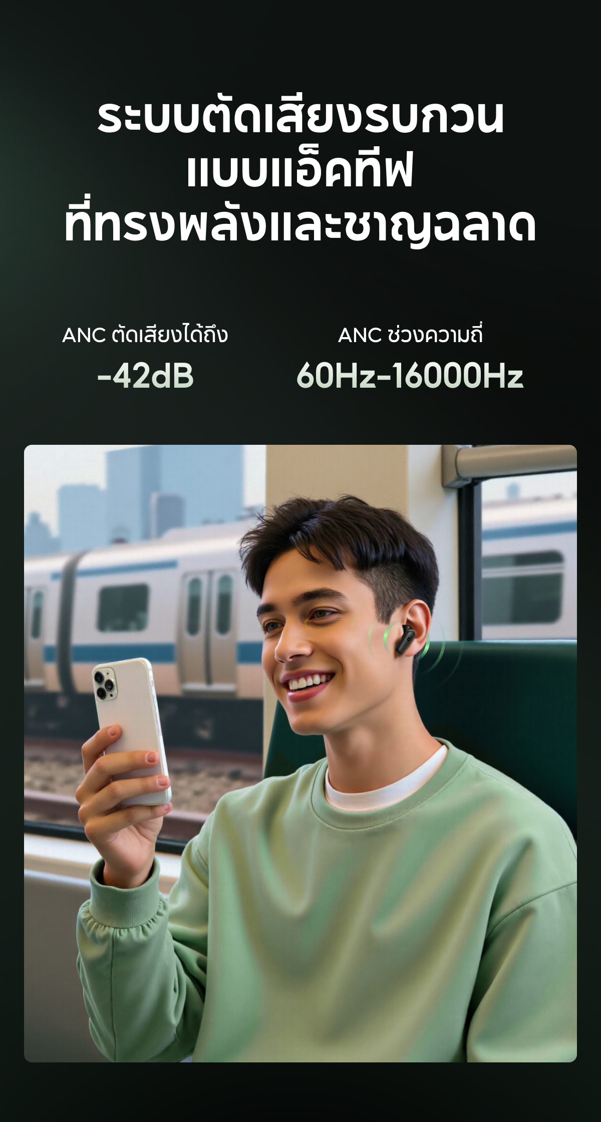 [HOT] ANKER Soundcore R50i NC/R50i หูฟังบลูทูธ Bluetooth TWS AI แปลภาษา ...