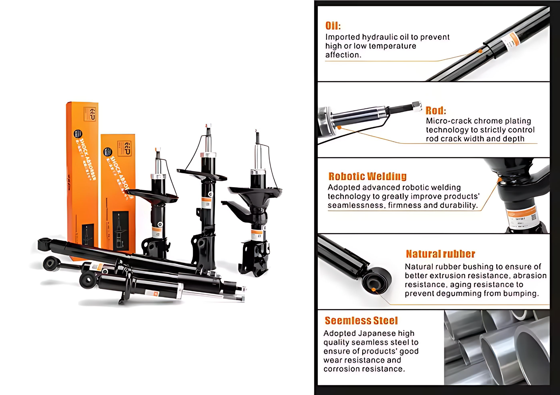 EEP - Shock Absorber โช๊คอัพรถยนต์ Chevrolet Optra ปี 2004-2013 มาตรฐาน ...
