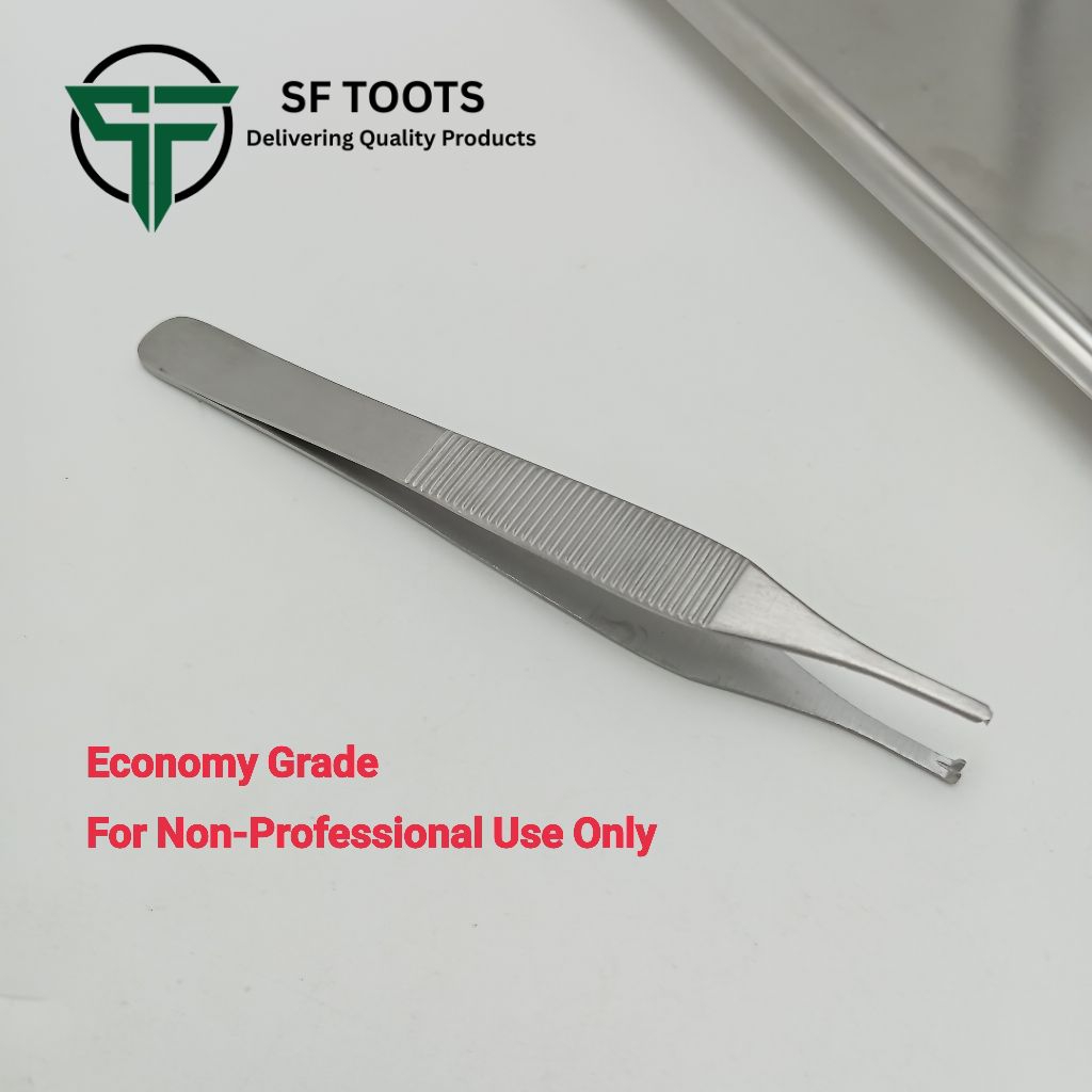 Standard Adson Tooth Forceps – Economy Grade คีม Adson ปลายมีฟัน (Tooth ...