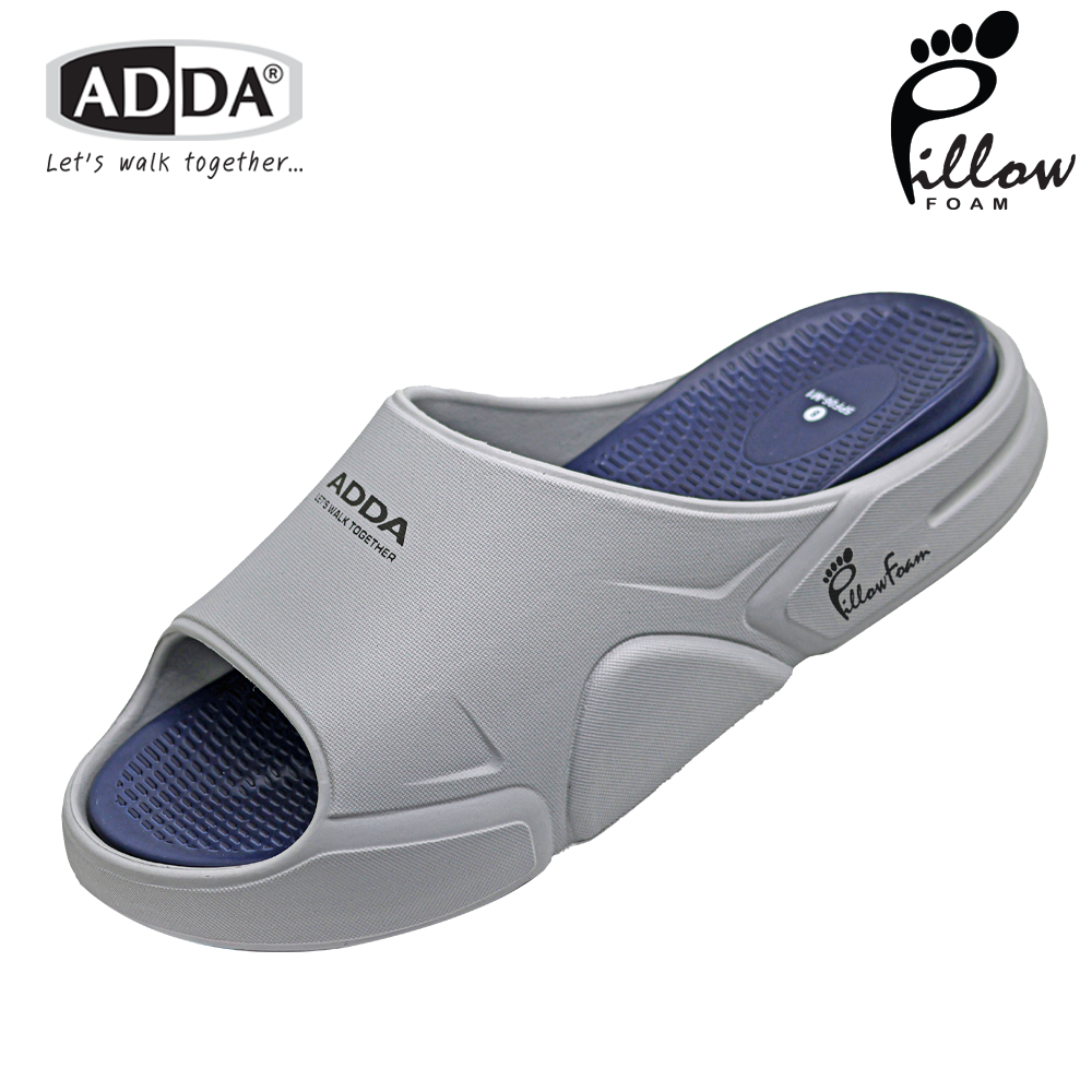รองเท้าแตะผู้ชาย ADDA Pillow Foam พื้นหนานุ่มพิเศษ ลดปวดเมื่อยเท้า ...