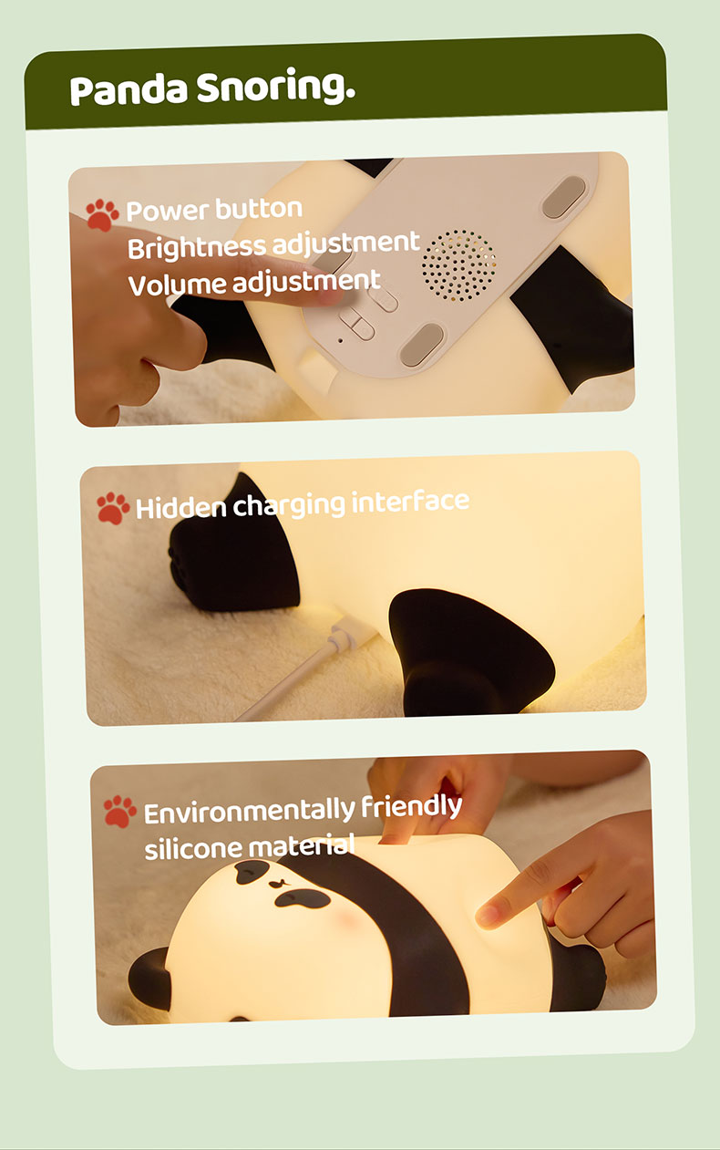 [ของแท้ รับประกันศูนย์ไทย]MOFii โคมไฟน่ารัก SNORING PANDA แพนด้ายักษ์ ...