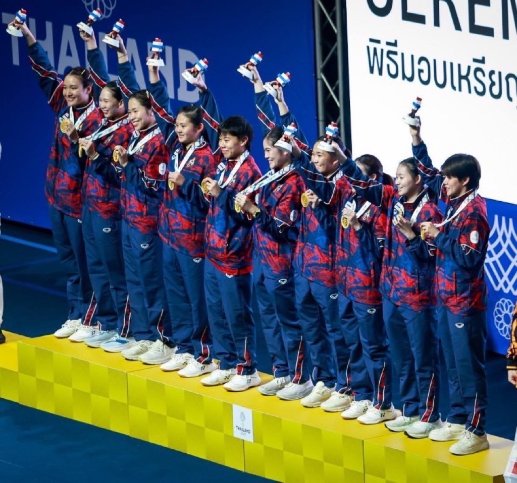 รหัส : 020035 GRAND SPORT เสื้อแทร็คสูท SEA GAMES 2025 | Shopee Thailand