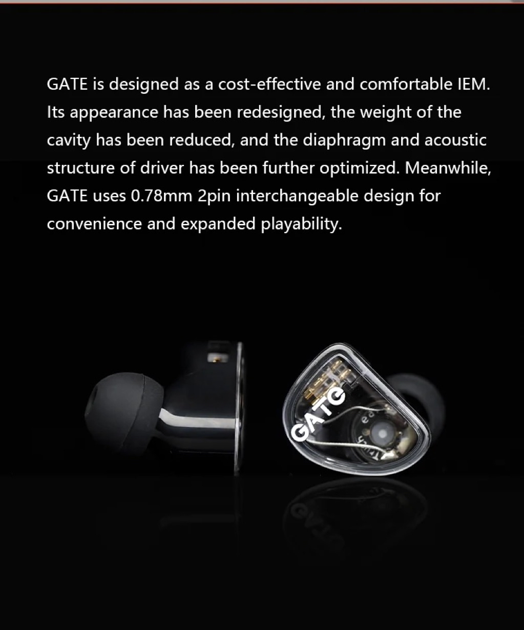[Pre-order/ของแท้] TRUTHEAR GATE High-Performance In-ear Monitor หูฟัง ...