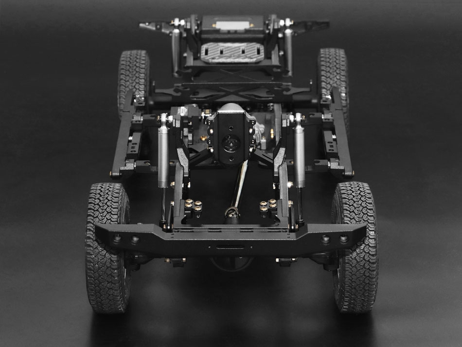 Boom Racing 1/10 4WD Scale Performance Chassis Kit Leaf Spring Version ...