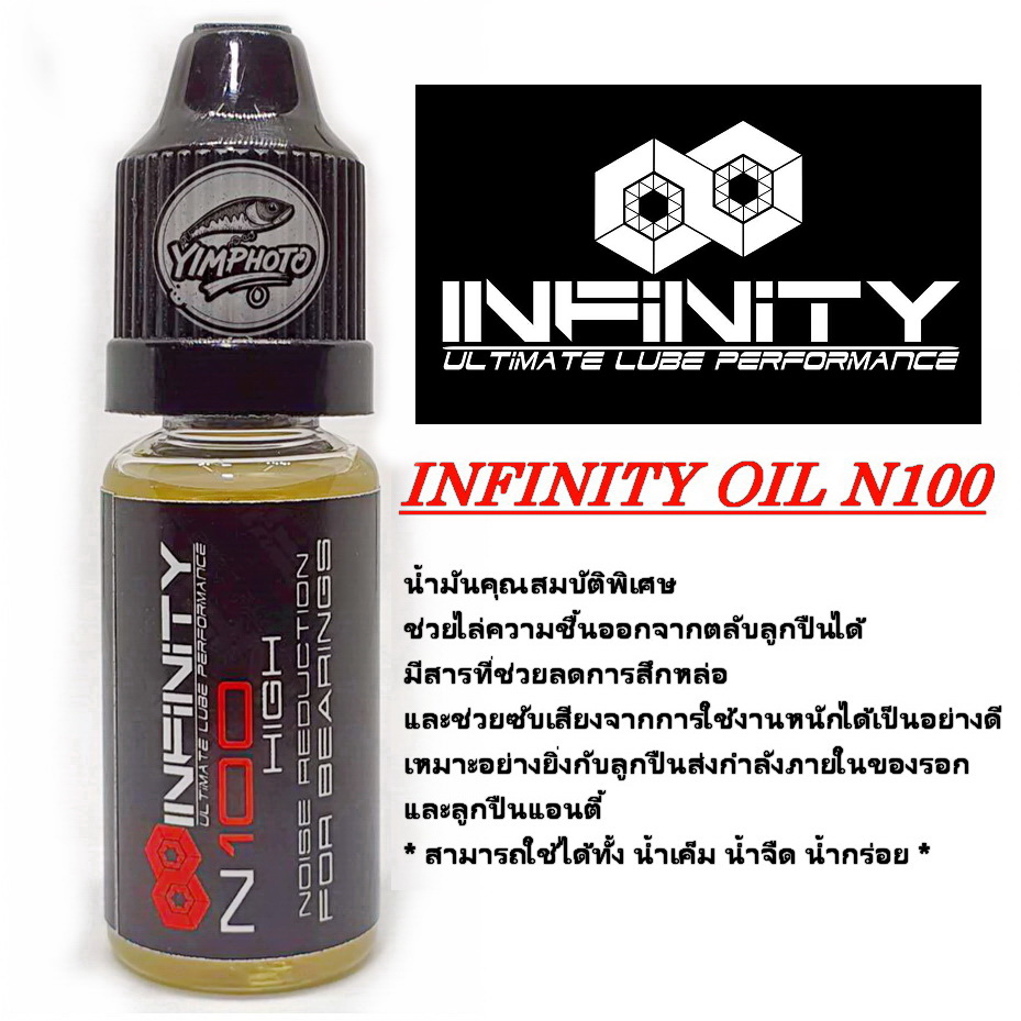 BIONIC INFINITY น้ำมันหยอดลูกปืน จารบีเหลว น้ำยาล้างรอก น้ำมันรอกตกปลา ...