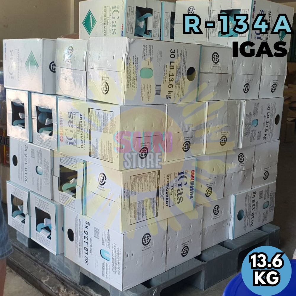 iGas R134A น้ำยาทำความเย็นสำหรับแอร์รถยนต์ R134a แบรนด์ iGas บรรจุใน ...