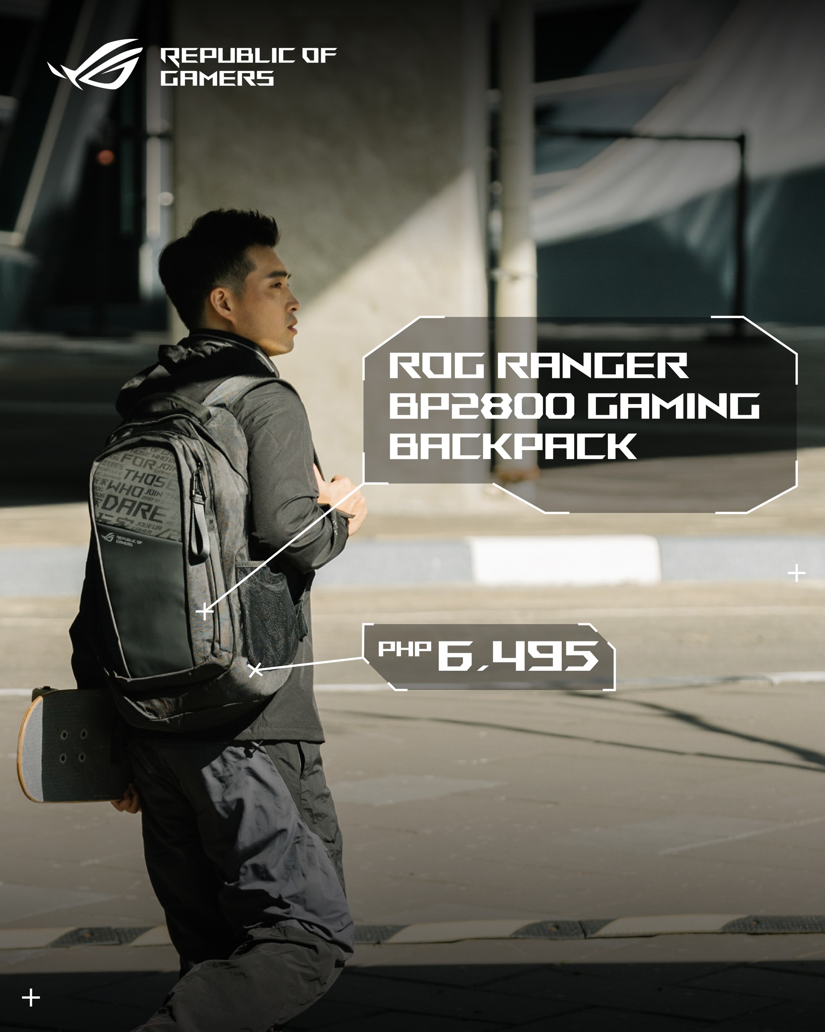 ASUS ROG RANGER BP2800 GAMING BACKPACK - BLACK | Shopee Thailand