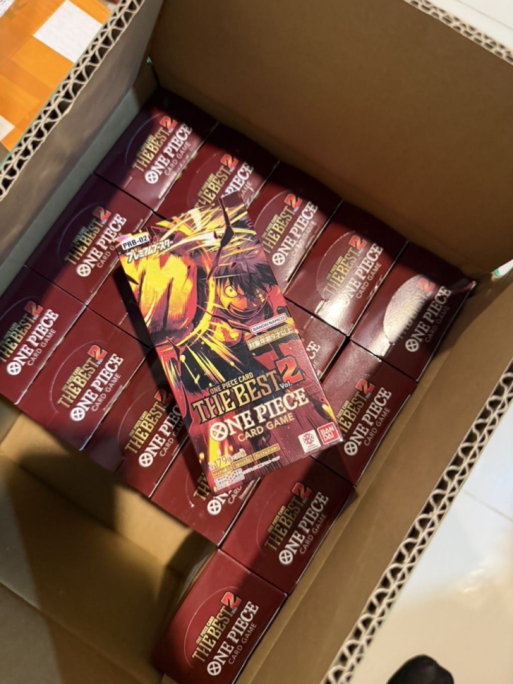 แท้💯ส่งจากไทย เรทตั้น[PRB-02]ONE PIECE-BOOSTER BOX - THE BEST vol.2 ...