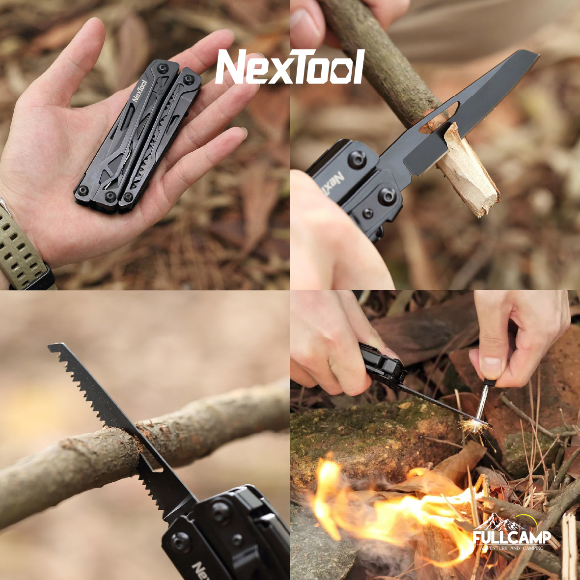 NexTool KT5024 Multifunction Knife 10 in 1 มีดพก มีดพกเดินป่า ...