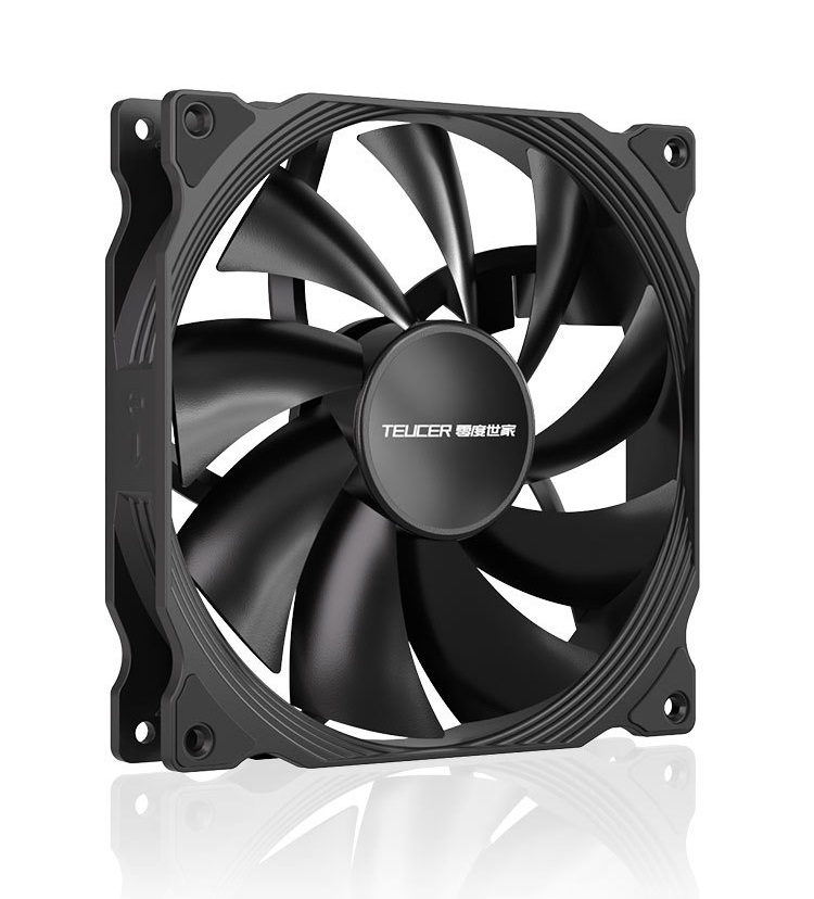 พัดลมเคส 14 ซม. TEUCER AF-14025 PC Fan 140mm Case Fan 4Pin PWM 600 ...