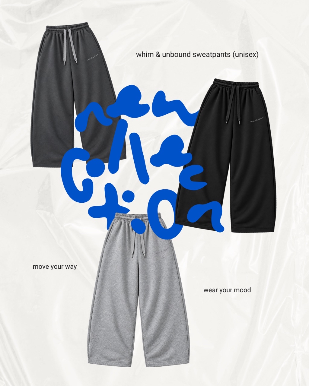 myyoungs - whim & unbound sweatpants กางเกงขายาว unisex | Shopee Thailand