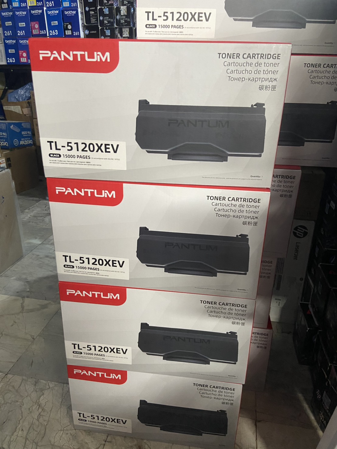 Pantum TL-5120X 5120XEV 5120 5120C 5120H Black ตลับหมึกโทนเนอร์ และดร ...