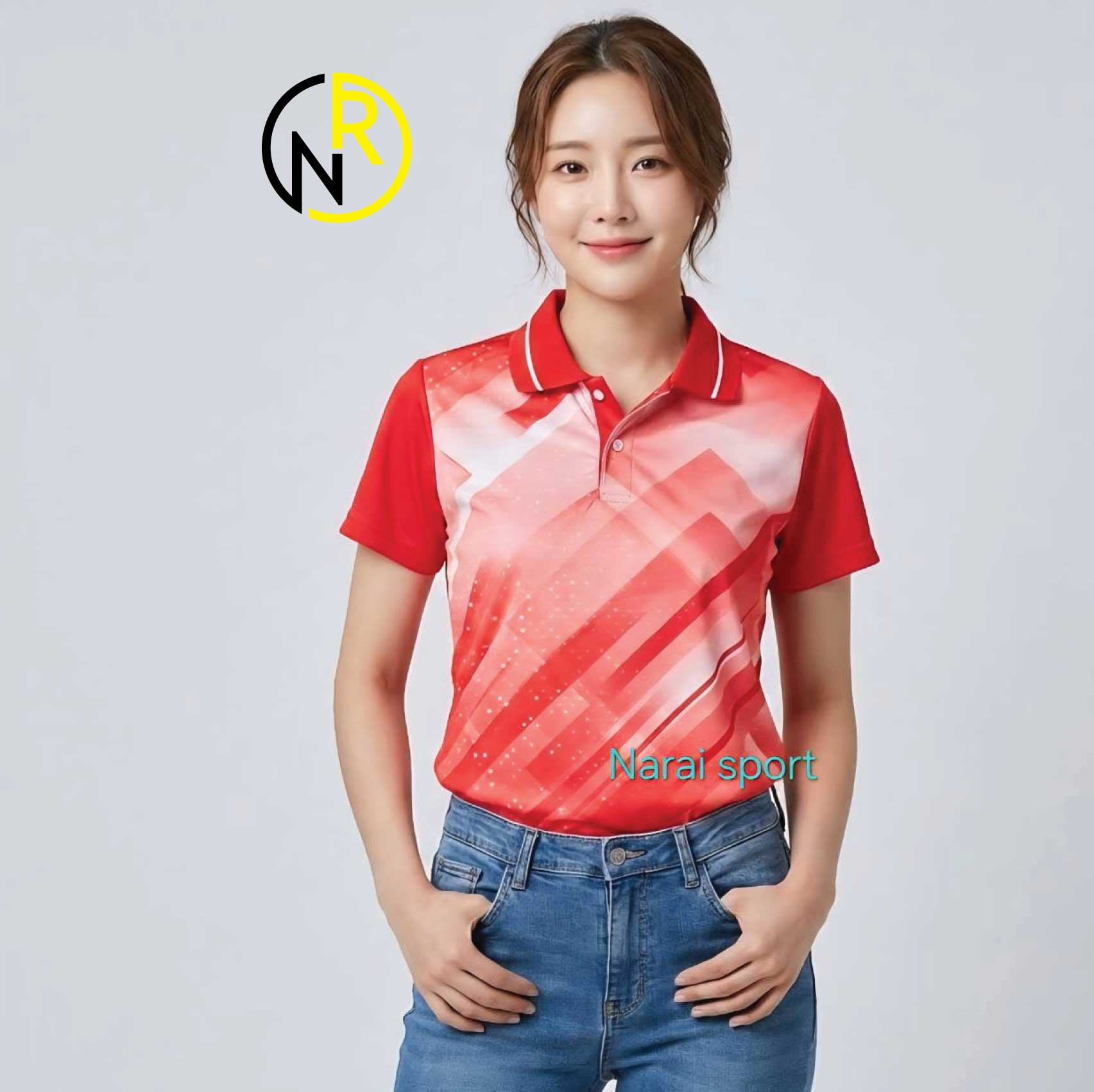 ***ของแท้ส่งไว** เสื้อคอปกหญิง SA303 เสื้อกีฬาหญิง ทรงเข้ารูป แนะนำให้ ...