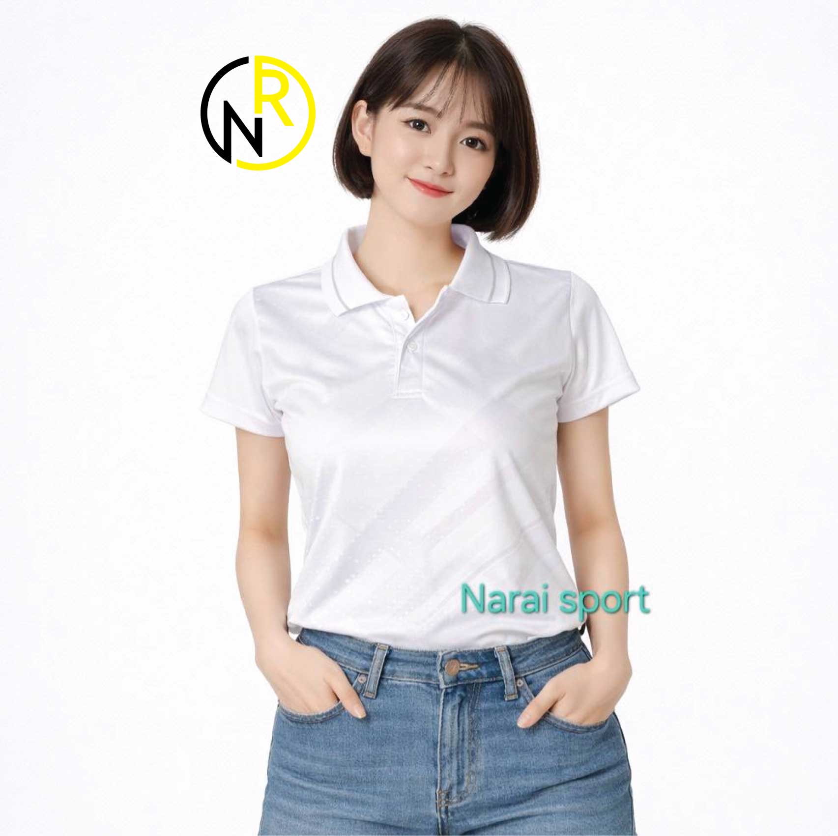 ***ของแท้ส่งไว** เสื้อคอปกหญิง SA303 เสื้อกีฬาหญิง ทรงเข้ารูป แนะนำให้ ...
