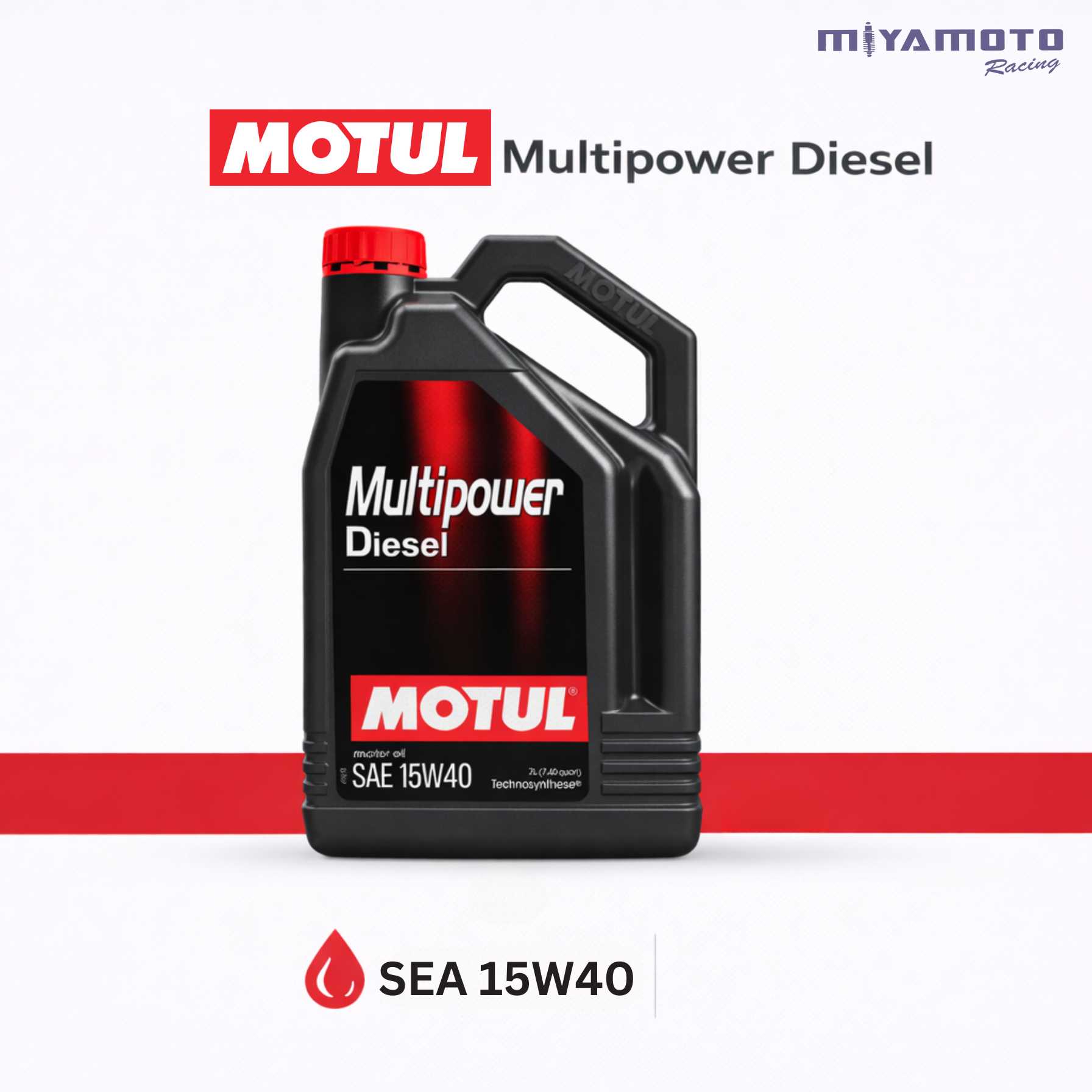 น้ำมันเครื่องMotul Multipower Diesel 7L. | Shopee Thailand