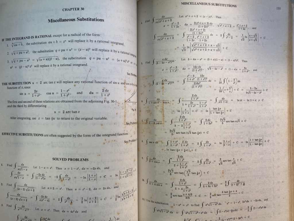 หนังสือแคลคูลัส Schaum's Outline of Calculus รวมโจทย์และเฉลยละเอียด ...