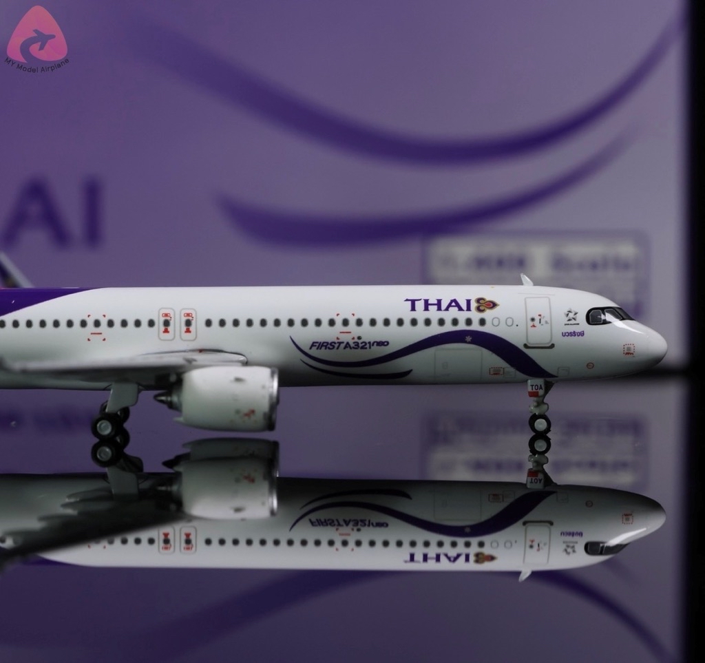 โมเดลเครื่องบิน Thai Airway A321-251NX HS-TOA [PH12059] Phoenix Model 1 ...