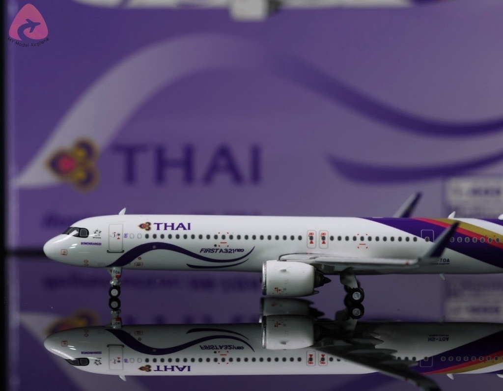โมเดลเครื่องบิน Thai Airway A321-251NX HS-TOA [PH12059] Phoenix Model 1 ...