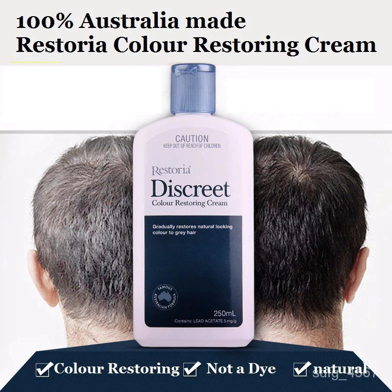 Restoria Discreet Colour Restoring Cream 250ml ครีมฟื้นฟูสีผม ปิดผมสี ...