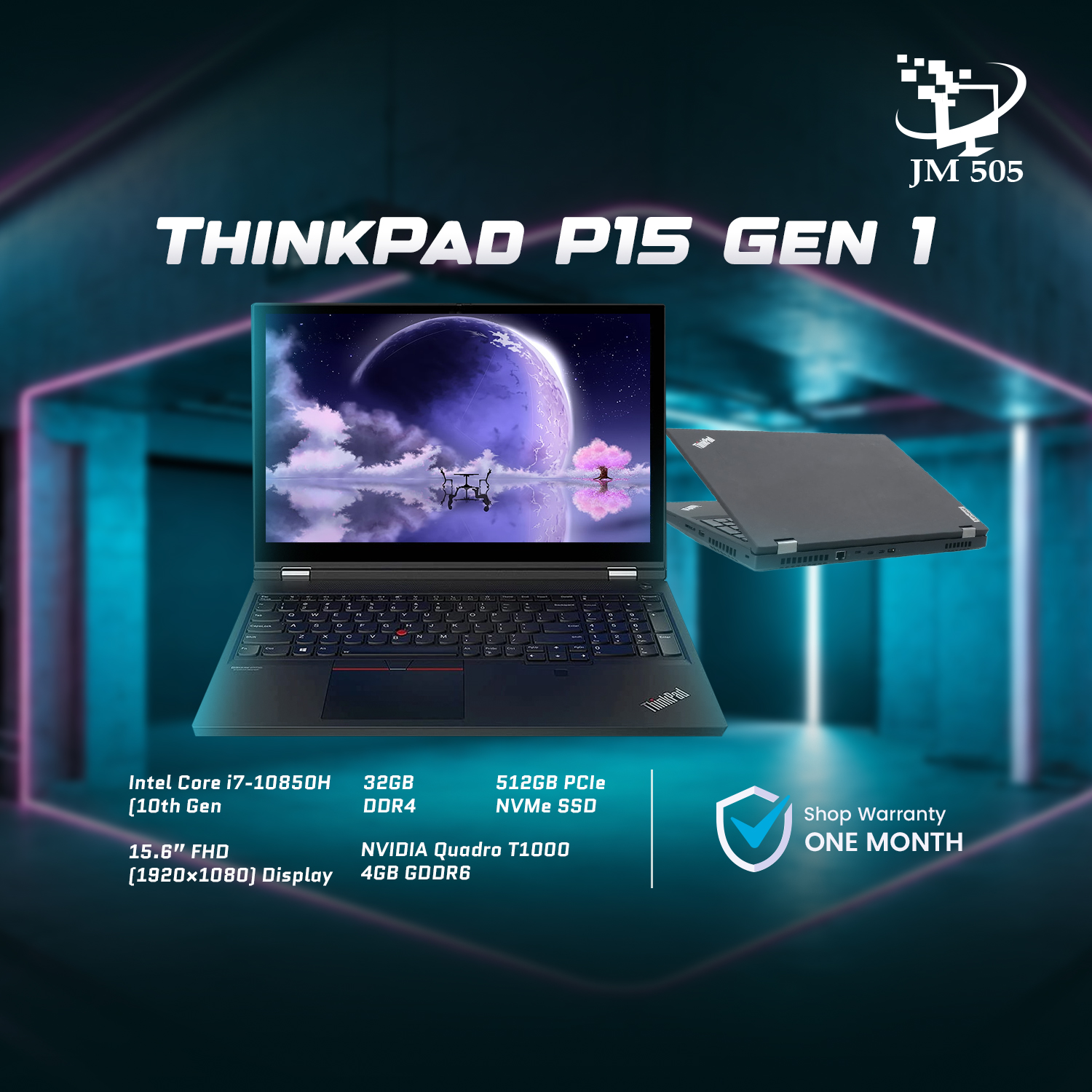 [2nd Hand] Lenovo ThinkPad P15 Gen 1 — Core i7 10th Gen / 32GB / 512GB ...