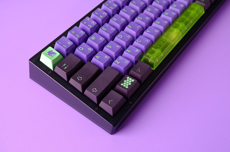 คีย์แคป สายม่วงเขียว ห้ามพลาด 152 Keys | Shopee Thailand