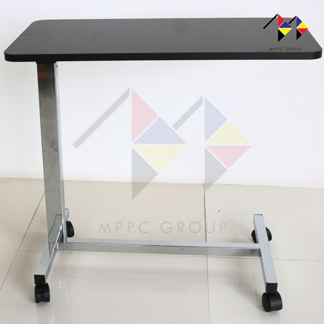 mppc x Yuwell โต๊ะคร่อมเตียง หน้าไม้อัด กันน้ำ ปรับระดับสูงต่ำได้ ...