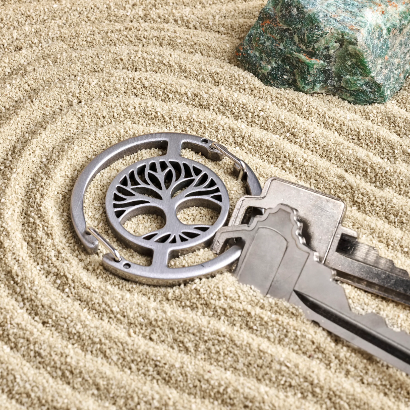New MEDALLION TREE OF LIFE KEY CARABINER | Shopee Thailand