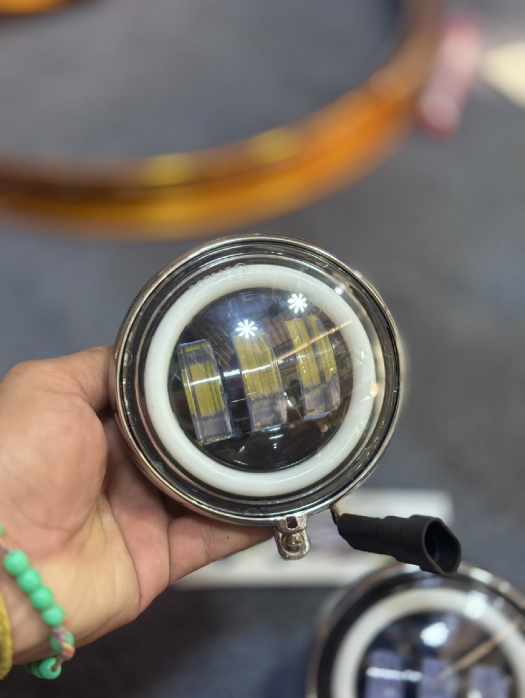ไฟหน้าc100 LED ใส่ทดแทนของเดิมครับ12V | Shopee Thailand