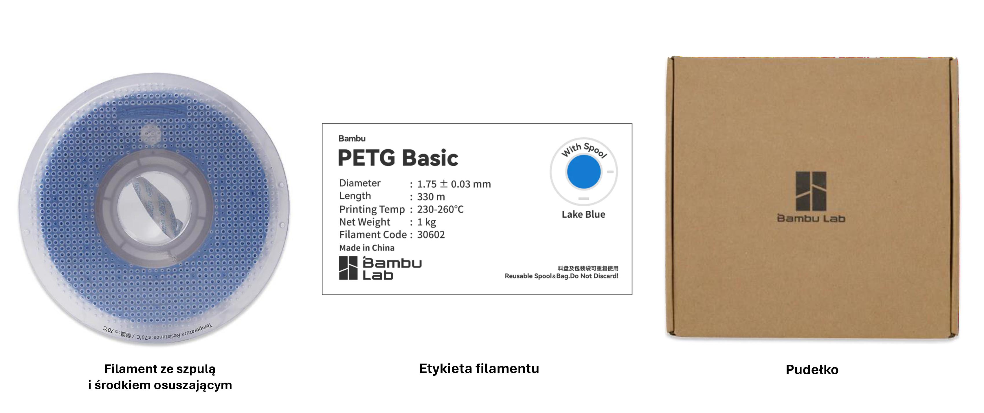 Bambu Lab PETG Basic With Spool | วัสดุเส้นพลาสติก ของแท้พร้อม RFID ...