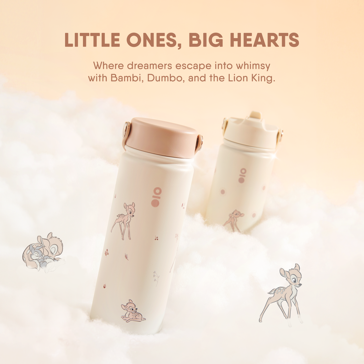 [Montigo Limited] Disney Classics Ace Bottle Mini l Dumbo 14oz / 410ml ...