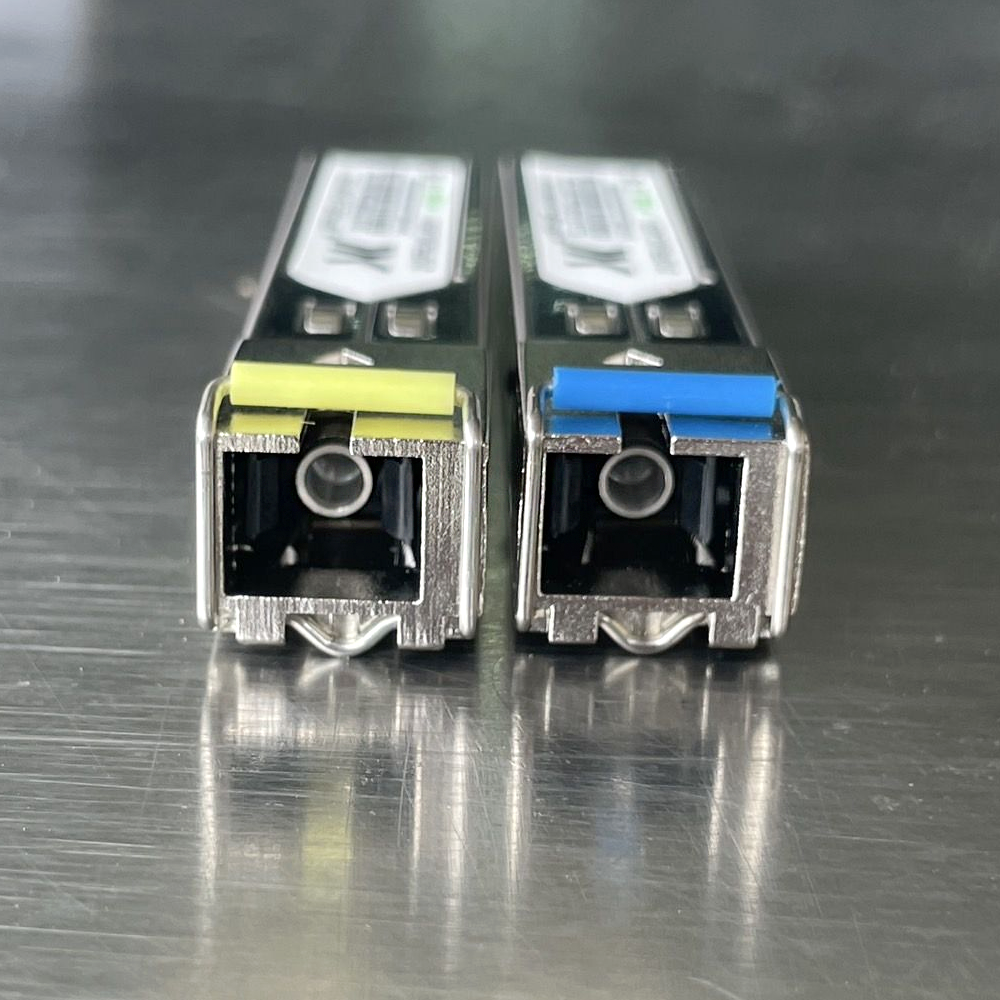 SFP Module Single Mode 1310nm โมดูล SFP SC SM 20 KM ความเร็ว 1.25Gb ...