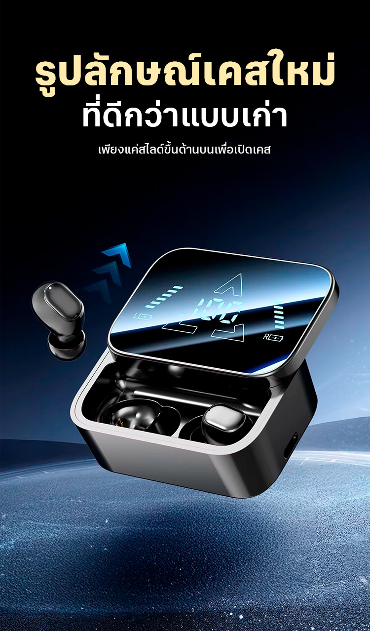 (รุ่นใหม่ล่าสุด)BASSPRO รุ่น หูฟัง Bass pro max 2 หูฟังบลูทูธ แท้100% ...