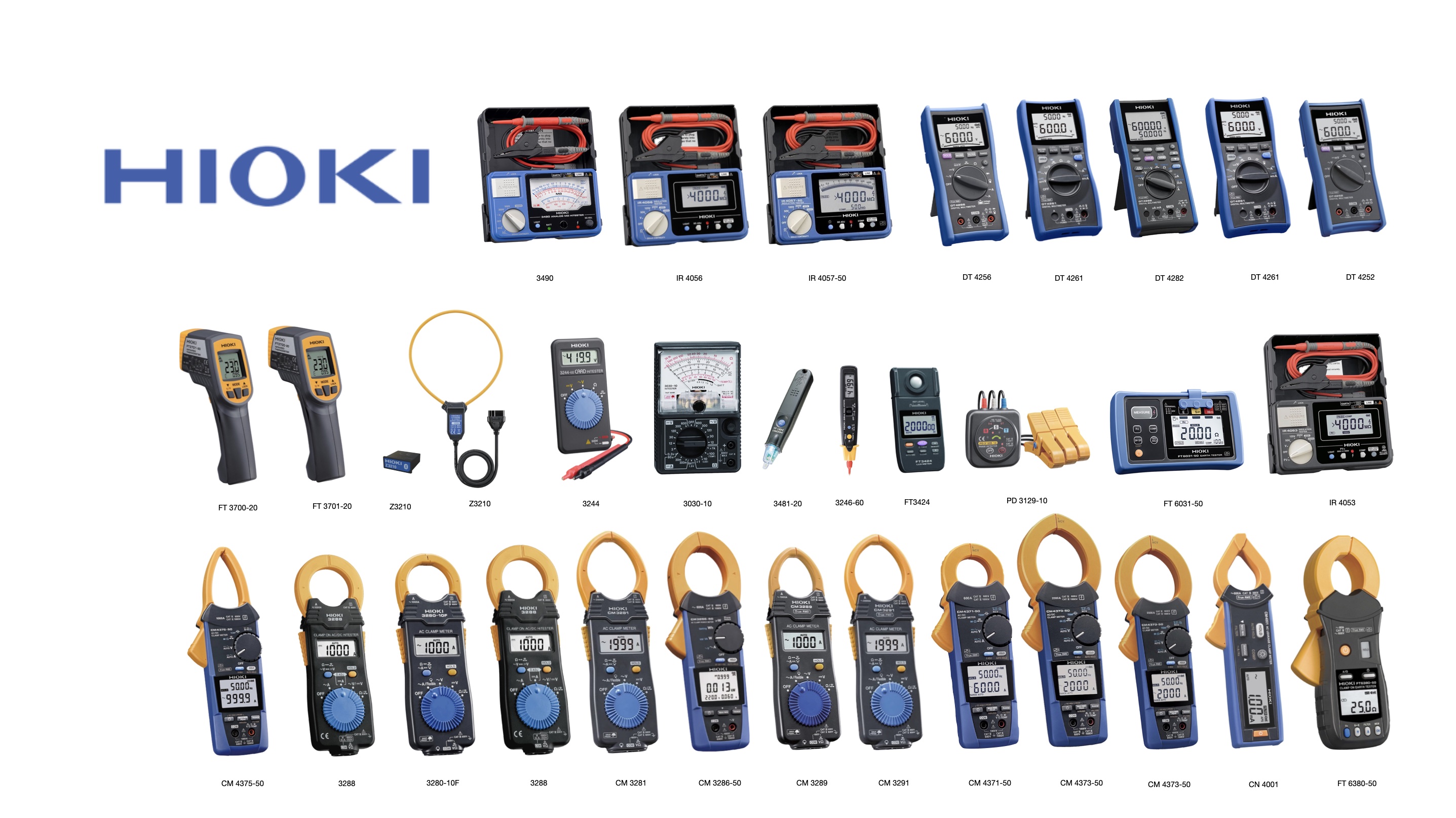 HIOKI แคลมป์มิเตอร์ CM3281 600V AC/DC 46MM Clamp Meter | Shopee Thailand