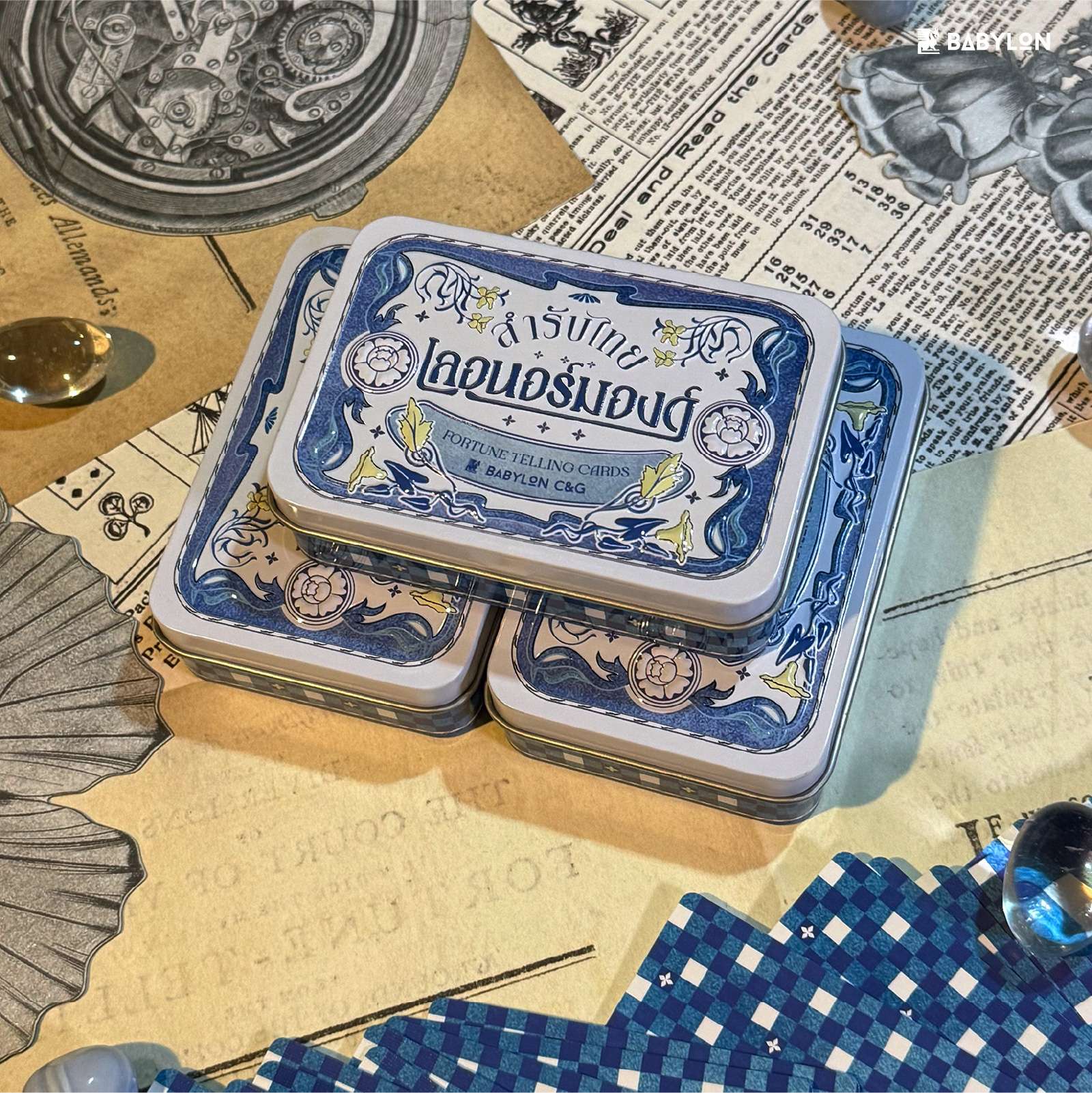 สำรับไทย เลอนอร์มองด์ Lenormand THAI | ไพ่เลอนอร์มองด์ พร้อมความหมาย ...