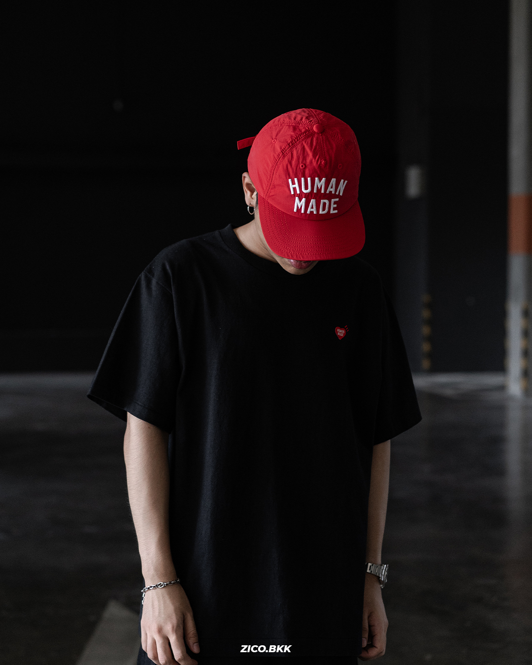 HumanMa 5 Panel Nylon Cap (HM30GD070) | Shopee Thailand