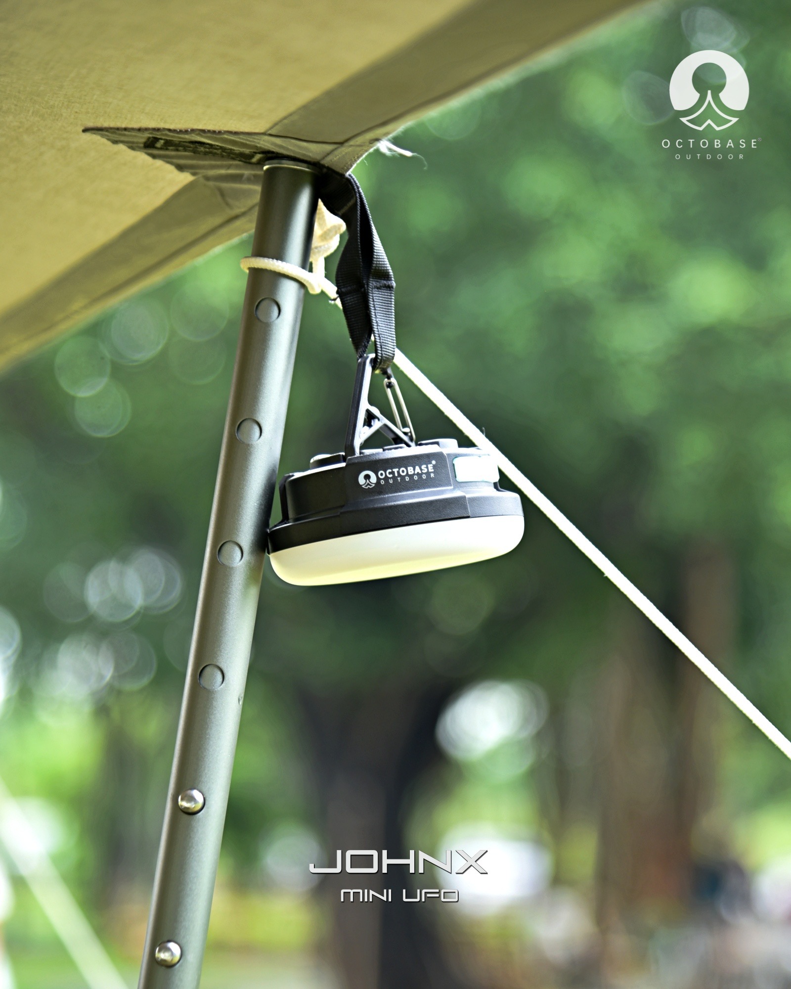 OCTOBASE JohnX Mini UFO ใหม่ 2026!! ความสว่าง 1000 ลูเมน มีประกัน 1 ปี ...
