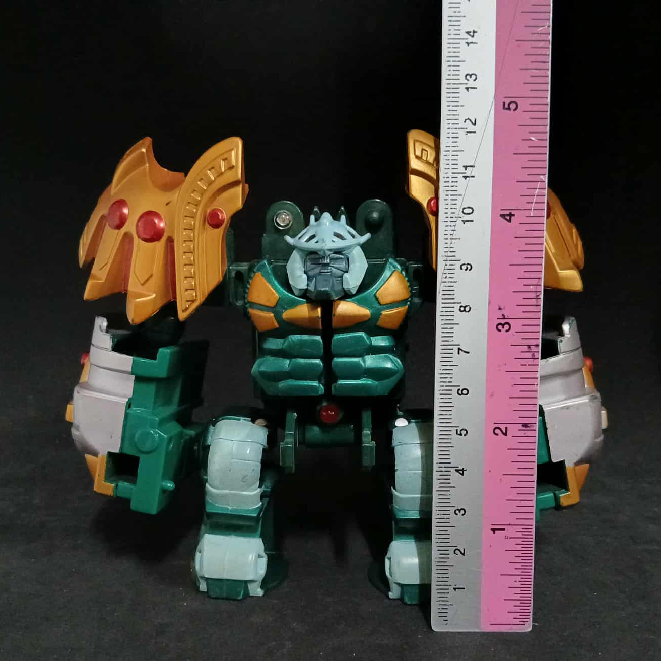 หุ่นยนต์แปลงร่างเก่า 2002 TAKARA Daigunder - Bullion DX Batrobo Series ...