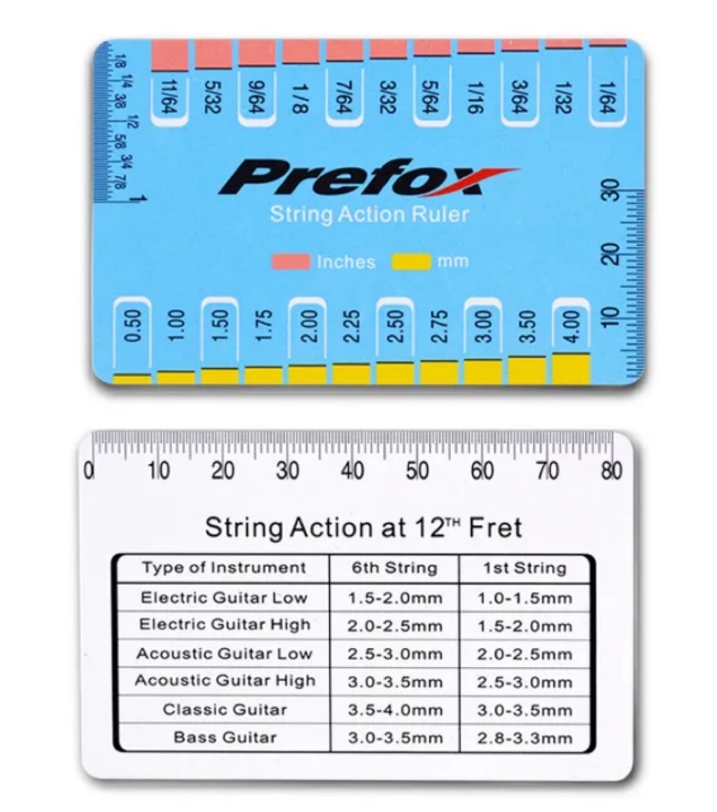 Prefox String Action Ruler ไม้บรรทัดวัดแบบเหล็ก เช็คระยะสายใช้ในการSet ...