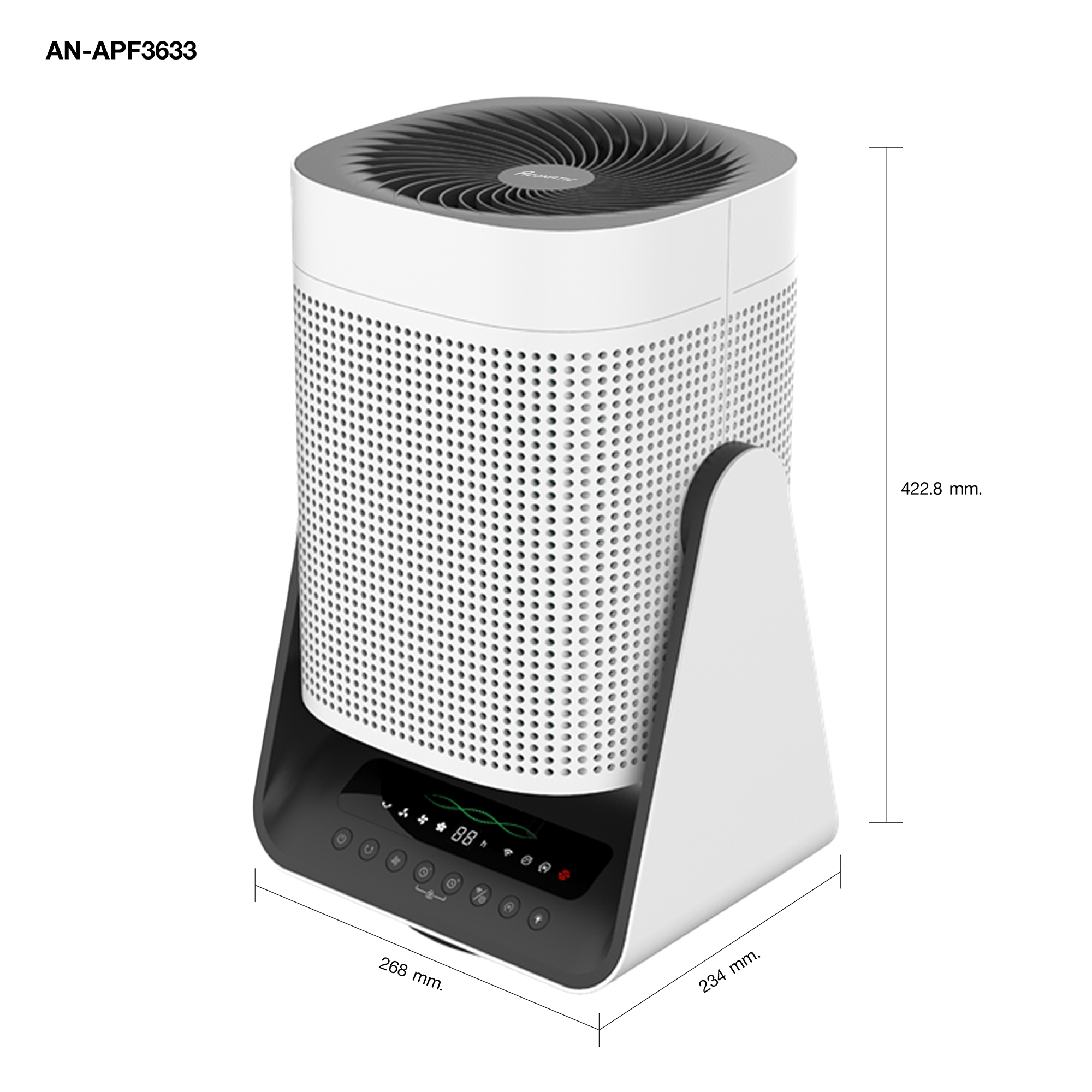 ใหม่ Aconatic เครื่องฟอกอากาศ Air Purifier รุ่น AN-APF3633 ฟิลเตอร์ ...
