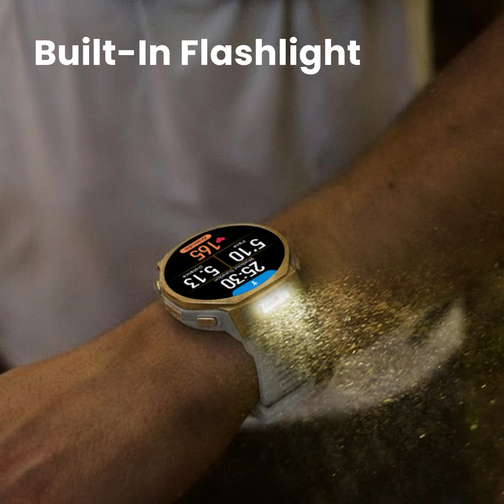 [โค้ดลด160.-] Amazfit T-Rex 3 Pro (44mm) สมาร์ทวอทช์ GPS แม่นยำ แผนที่ ...