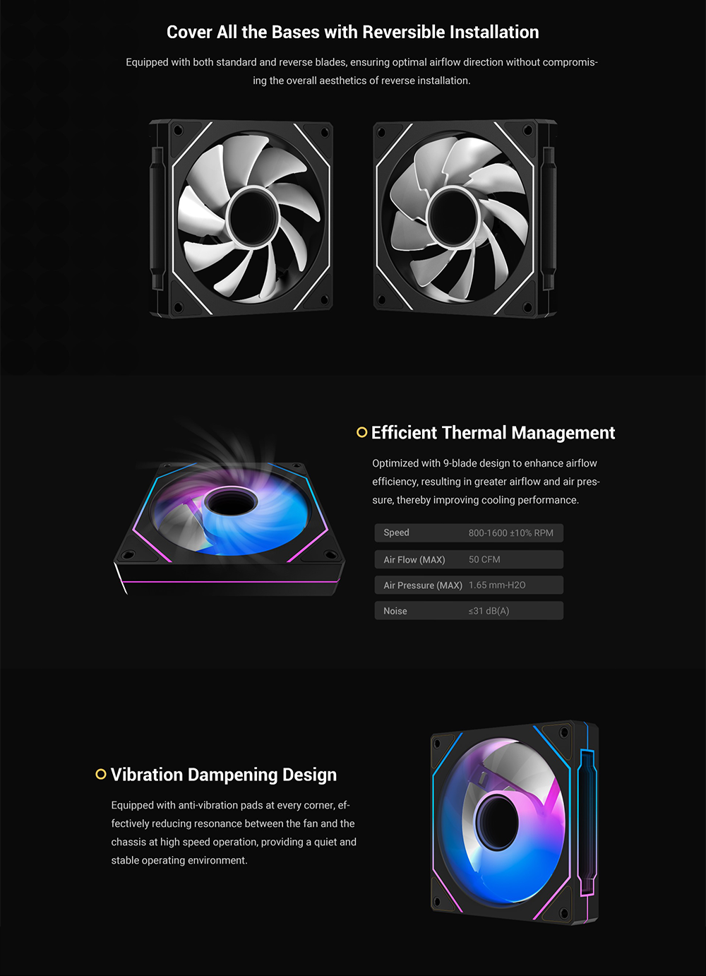 OCYPUS GAMMA F12 ARGB สินค้าจาก ULTRATECH (COMPUTER FAN / พัดลม ...