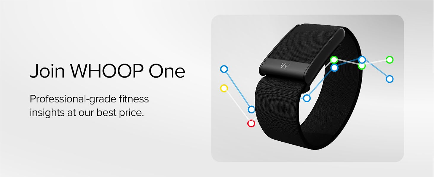 WHOOP 5.0 ONE สายรัดข้อมือวัดชีพจร (12-Month Membership + ประกันสินค้า ...