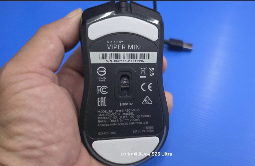 (มือ2)Razer Viper Mini เมาส์สำหรับเล่นเกมแบบมีสายน้ำหนักเบาเมาส์สำห รับ ...