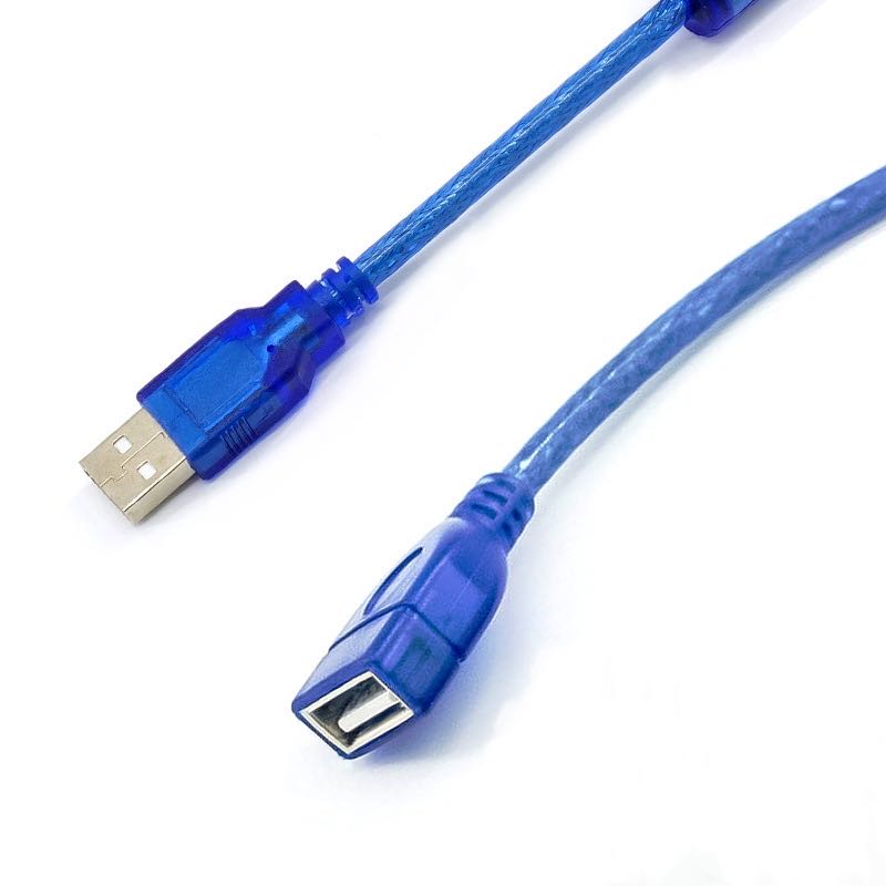 Cable USB M/F 2.0 สาย usb ผู้-เมีย สาย USB เพิ่มความยาว 1.5M 3M 5M 10 ...