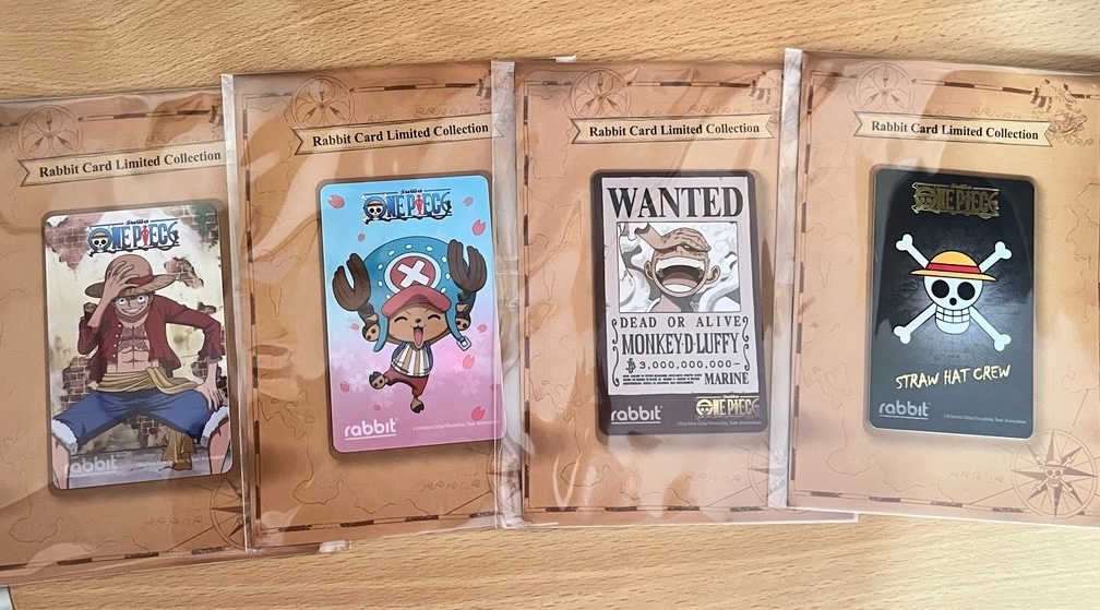 [พร้อมส่ง] บัตรแรบบิทลายวันพีช Rabbit card x One Piece Limited Edition ...
