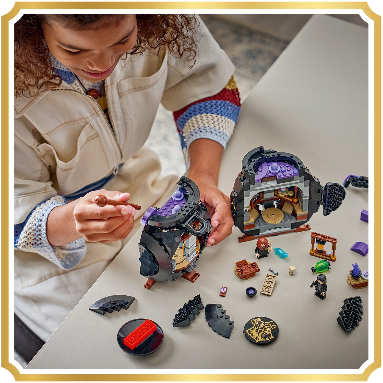 LEGO Harry Potter 76464 Cauldron: Secret Potions Classroom (652pcs ...
