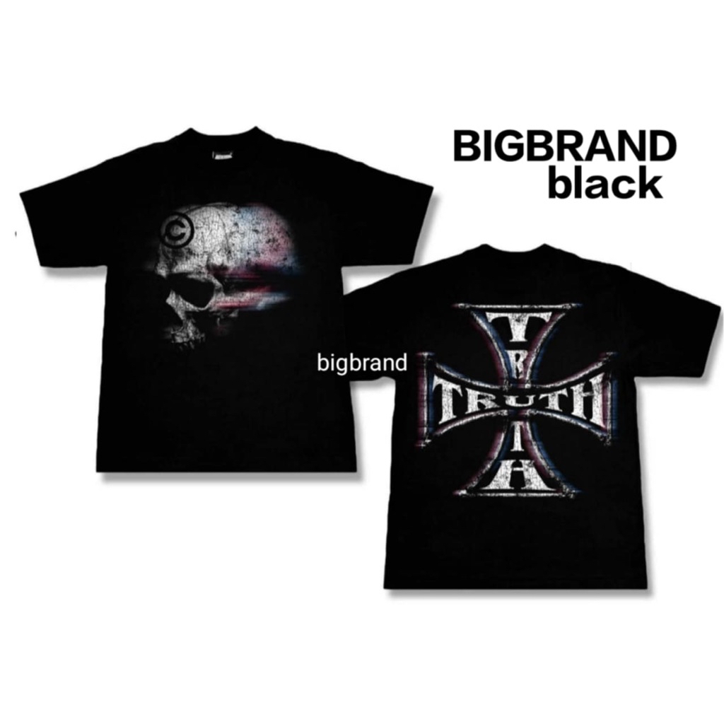 เสื้อยืด TRUTH เนื้อผ้า PREMIUM COMB no.20 เกรดระดับสูง | Shopee Thailand